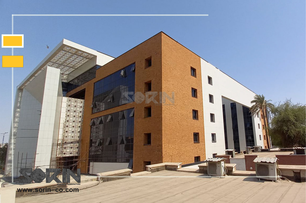 مواد تشکیل دهنده بتن جی آر سی