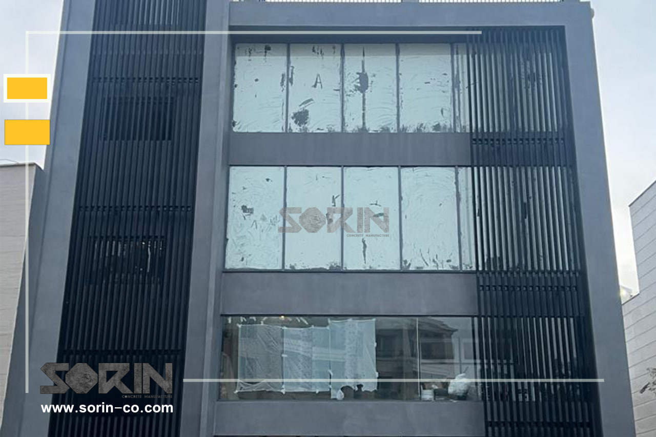 مشخصات فنی بتن GFRC