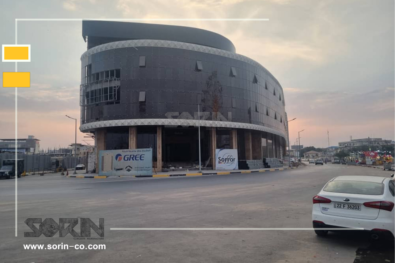 Comparison of GFRC and traditional cement plaster on building facade