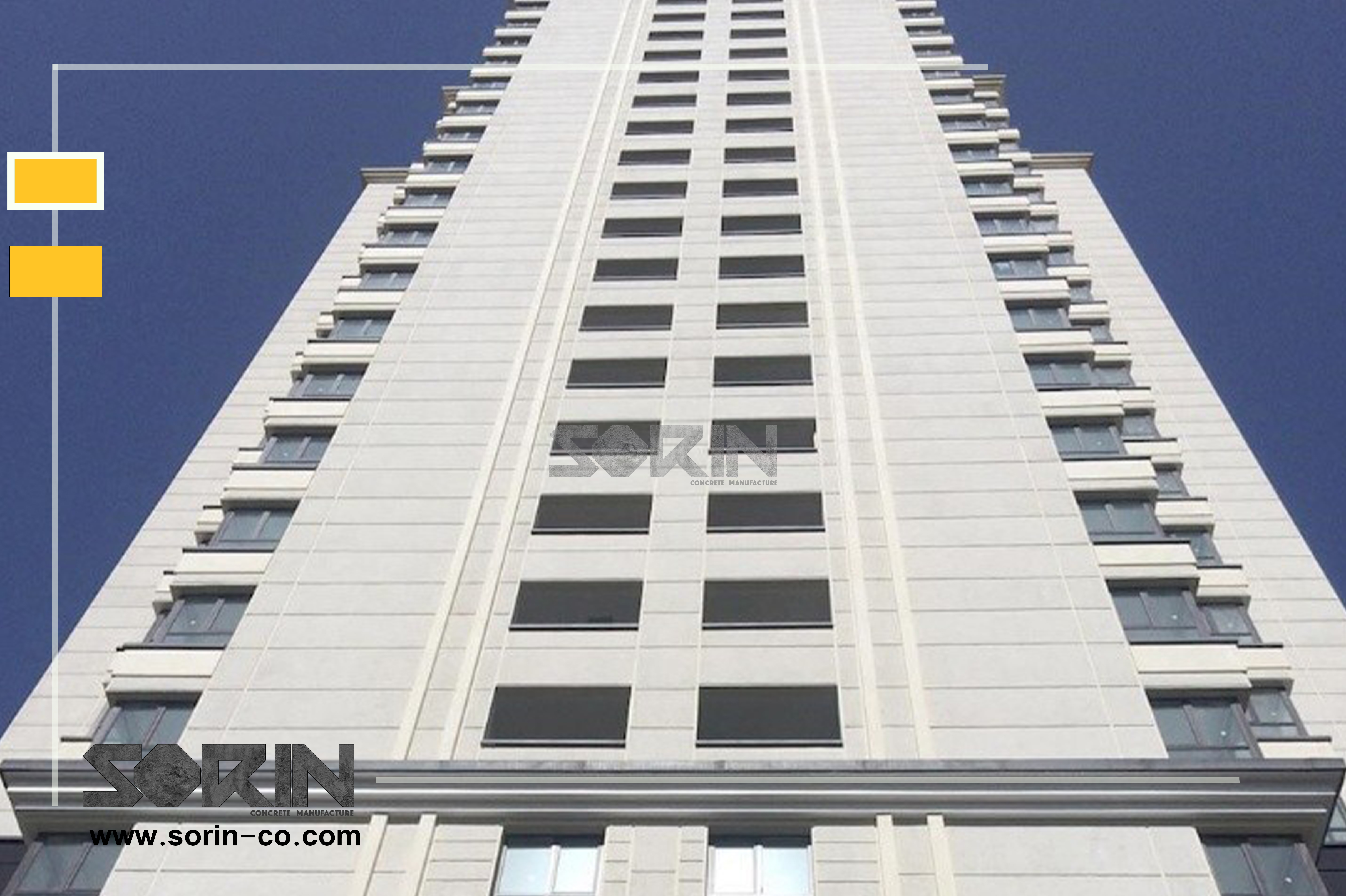 Comparison of GFRC and traditional cement plaster on building facade