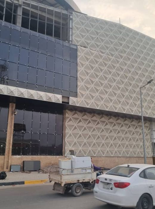 نمای پارامتریک پانچ متال